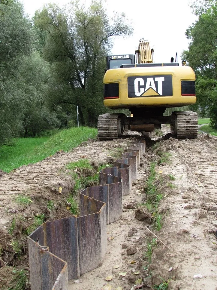 Sheet piling - R. Campbell-Palmer
